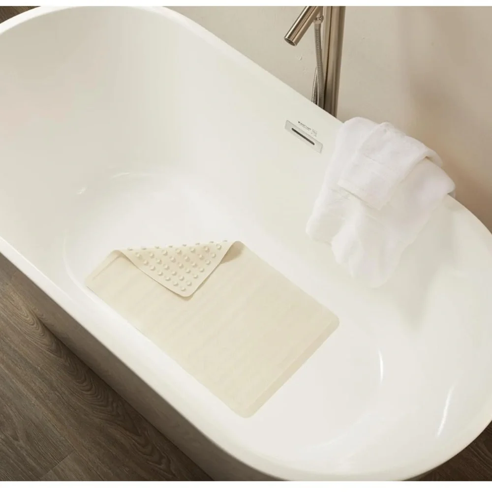 Bath Mat White- Safti-Grip-Anti Slip - Medium “Rubbermaid Commercial Products”